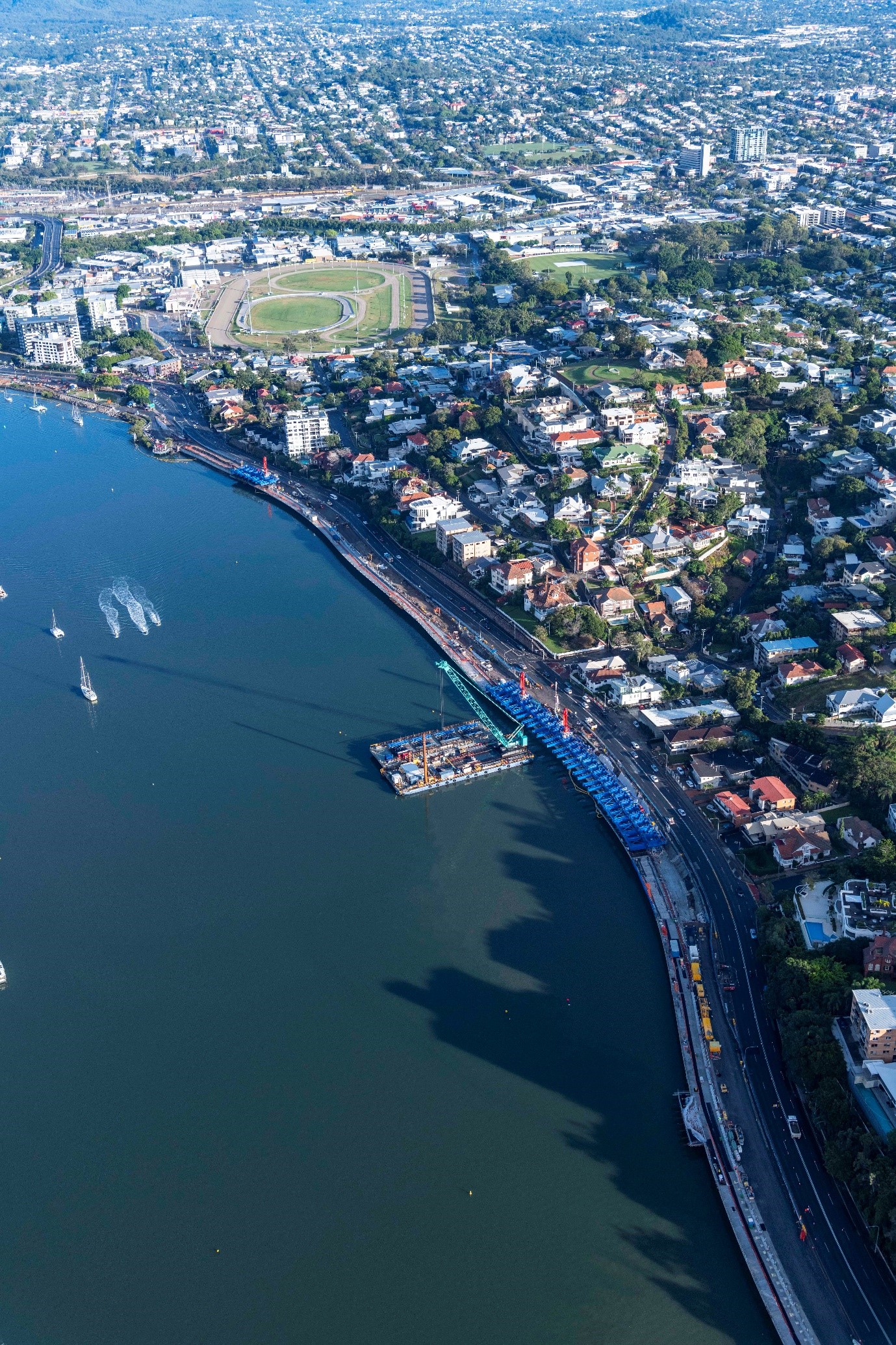 case civil and structural engineering project Kingsford Smith Drive Upgrade in Brisbane