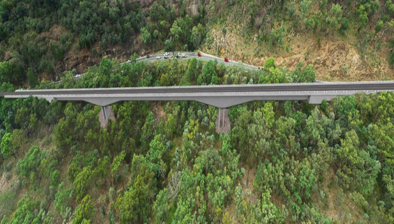 bolivia hill bridge